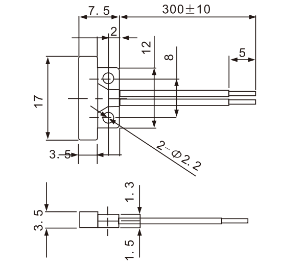 PS-1180 / PS-1580 outline drawing